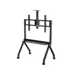 Outdoor Y-Type Rolling TV Cart for 43"–55" TVs - Home Power Tech