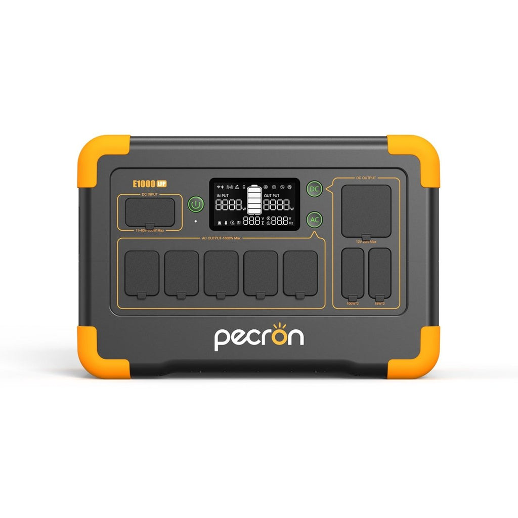 PECRON E1000LFP Portable Power Station 1800W 1024Wh - Home Power Tech