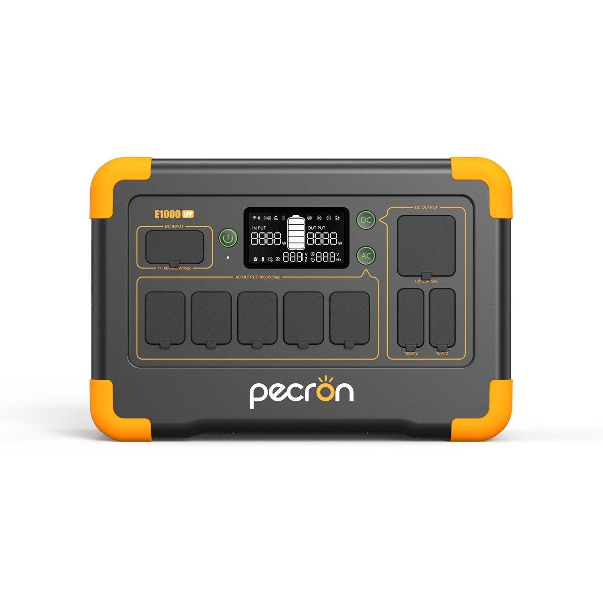 PECRON E1000LFP Portable Power Station 1800W 1024Wh - Home Power Tech