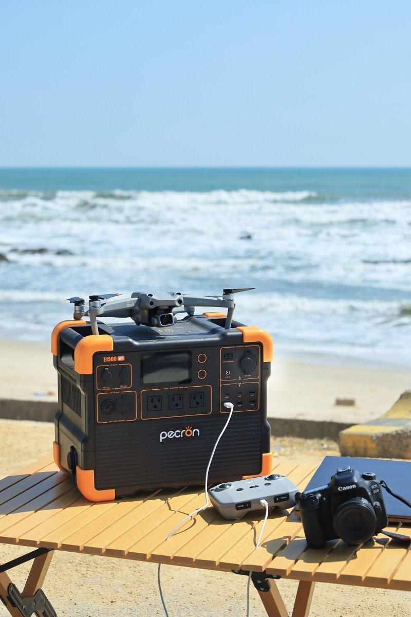 PECRON E1500LFP Expandable Portable Power Station 2200W 1536Wh - Home Power Tech