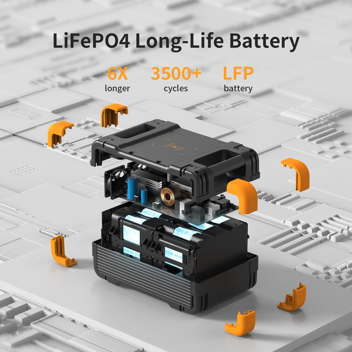 Pecron E1500LFP Expandable Portable Power Station 2200W LiFePO4 WiFi - Home Power Tech