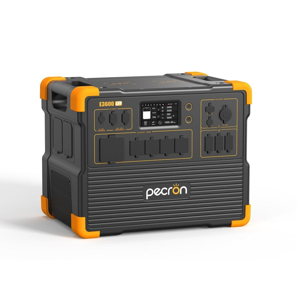 PECRON E3600LFP Portable Power Station 3600W 3072Wh - Home Power Tech