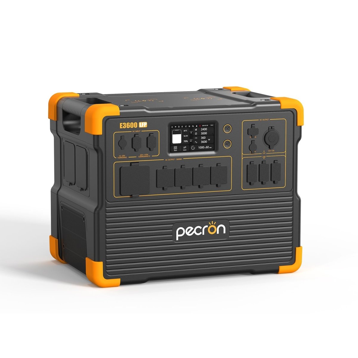 PECRON E3600LFP Portable Power Station 3600W 3072Wh - Home Power Tech