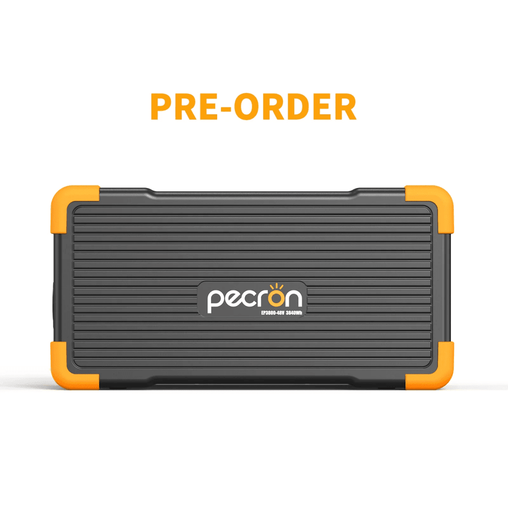 PECRON EP3800 - 48V Expansion Battery 3072Wh for E1500LFP/ E3600LFP/ E1000LFP/ E2400LFP/ F3000LFP - Home Power Tech
