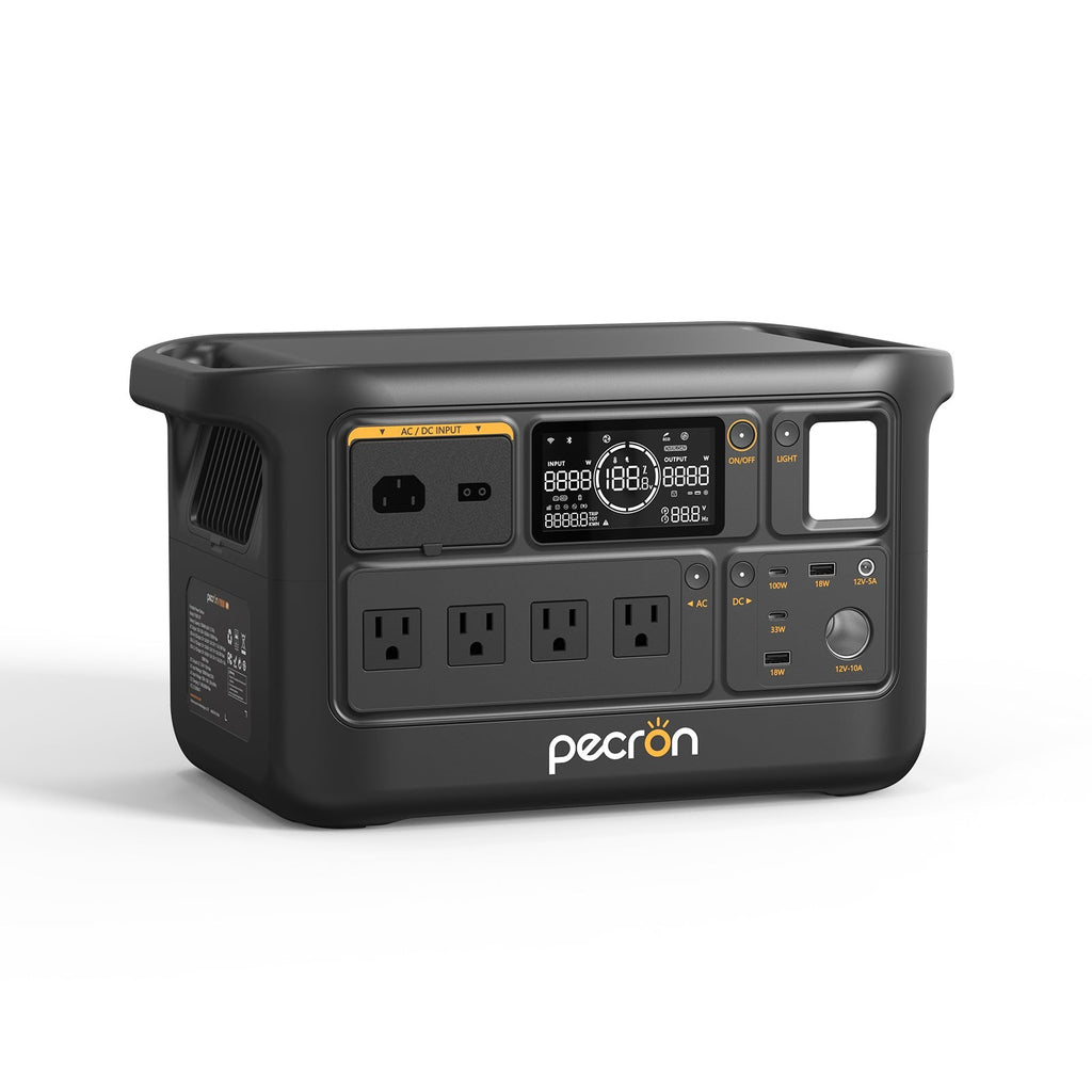 PECRON F1000LFP Portable Power Station 1500W 960Wh - Home Power Tech