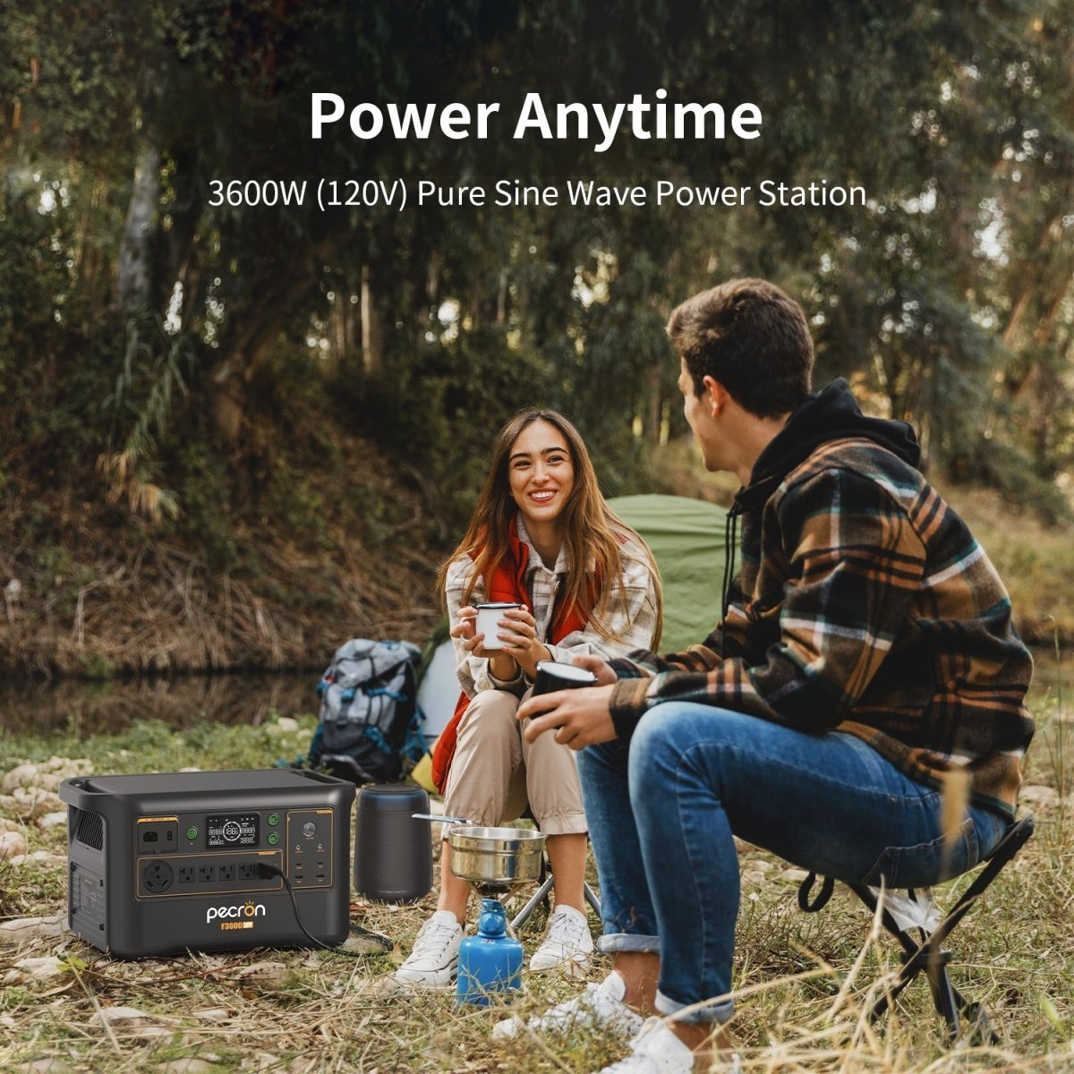 PECRON F3000LFP Portable Power Station 3600W 3072Wh - Home Power Tech