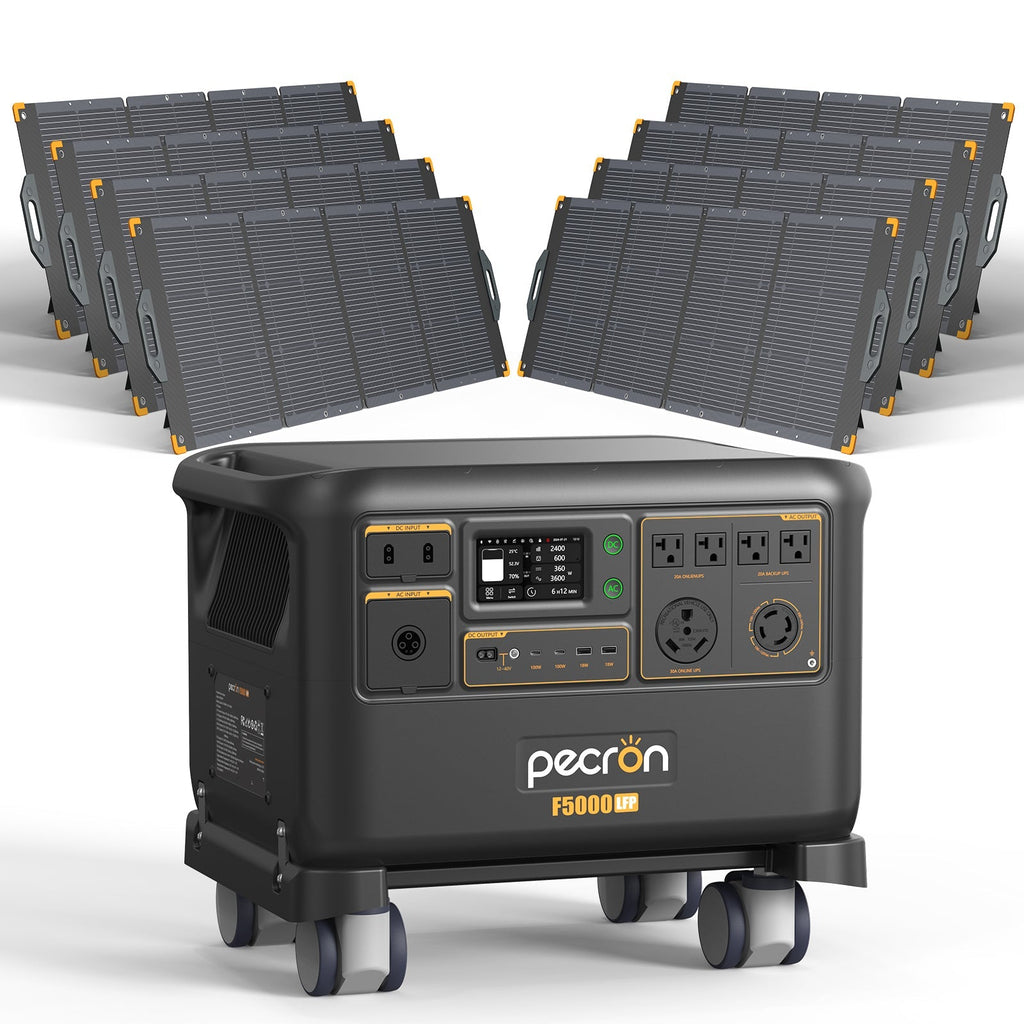 PECRON F5000LFP 5120Wh Portable Power Station - Home Power Tech