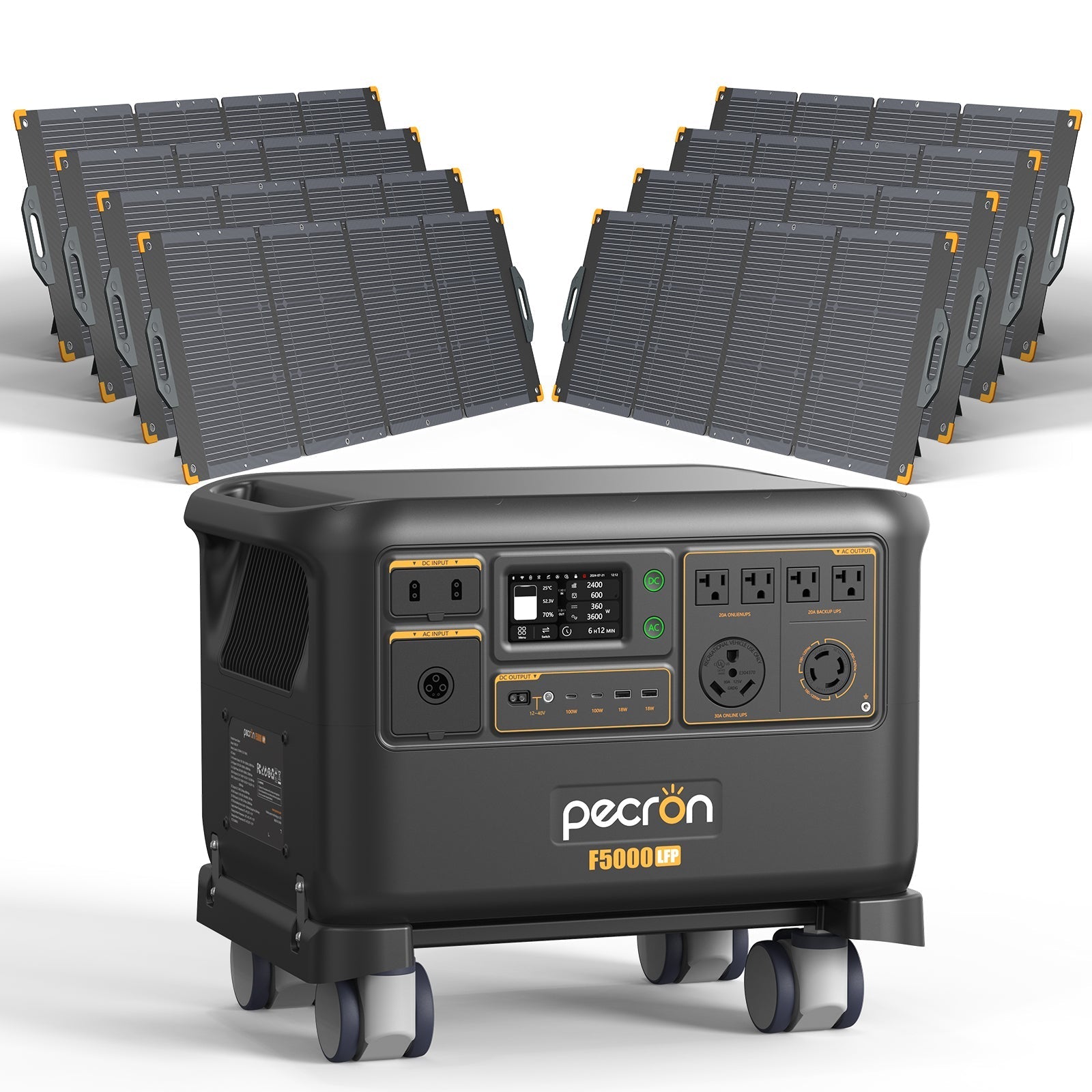 PECRON F5000LFP 5120Wh Portable Power Station - Home Power Tech