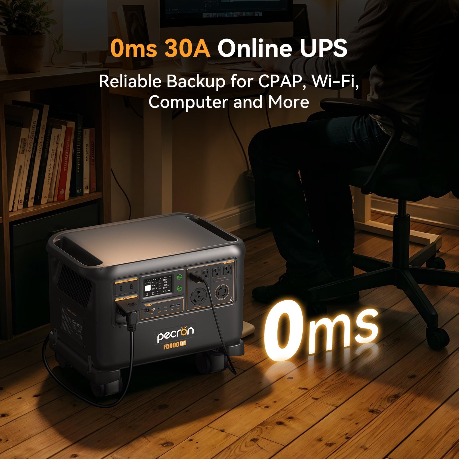 PECRON F5000LFP 5120Wh Portable Power Station - Home Power Tech