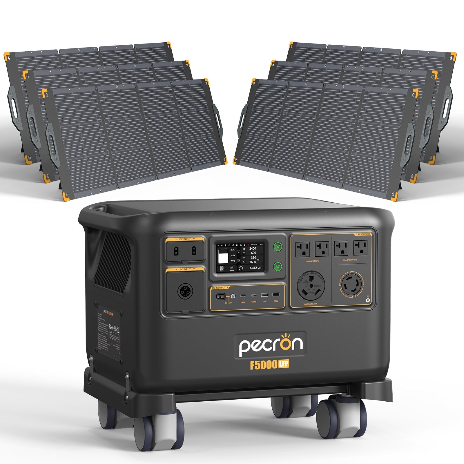 PECRON F5000LFP 5120Wh Portable Power Station - Home Power Tech
