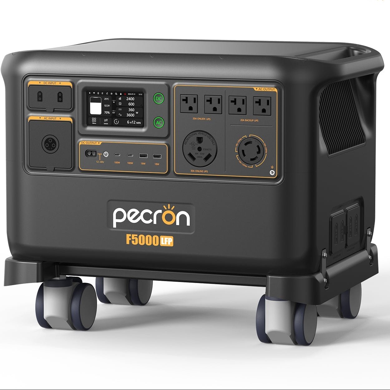 PECRON F5000LFP 5120Wh Portable Power Station - Home Power Tech