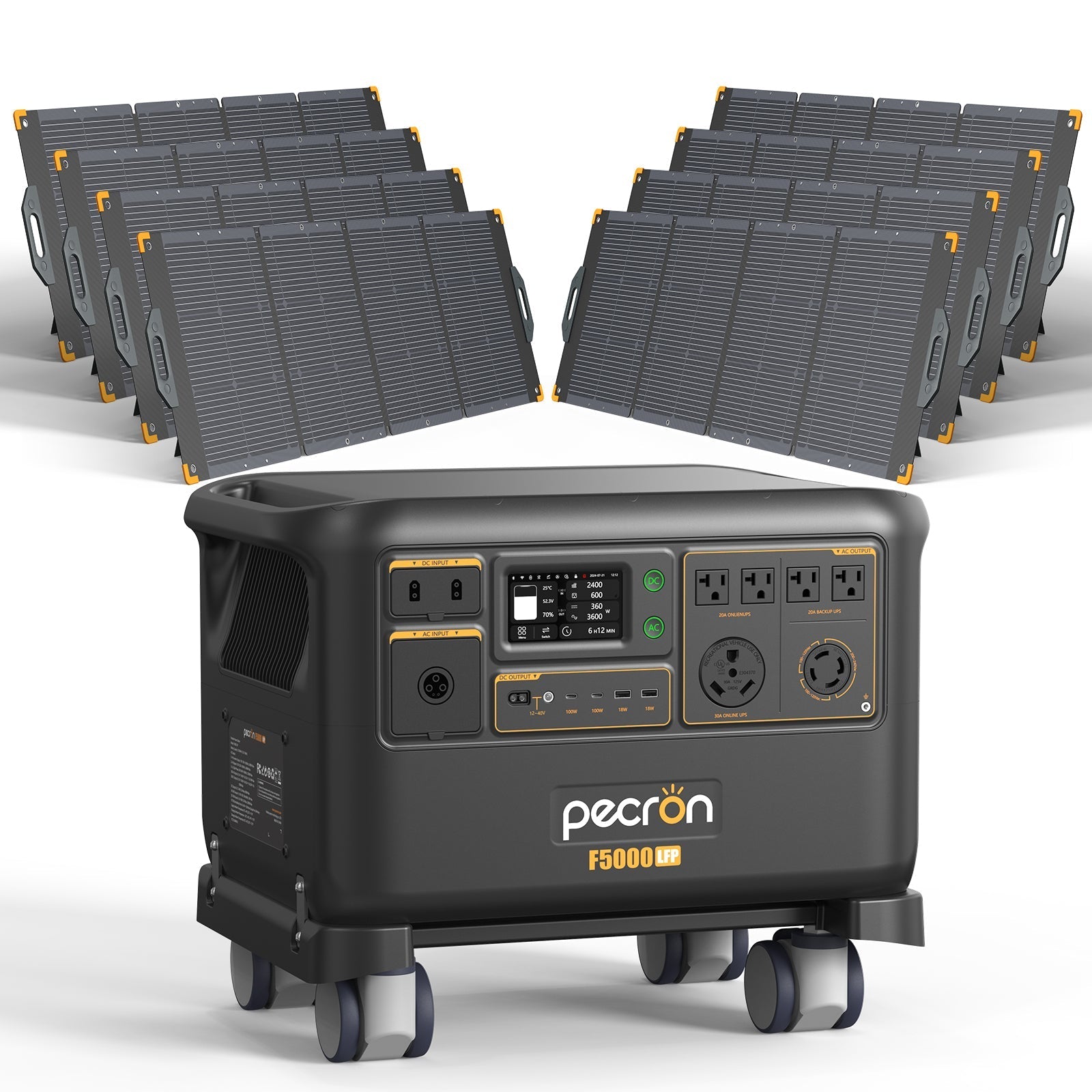 PECRON F5000LFP 5120Wh Portable Power Station - Home Power Tech