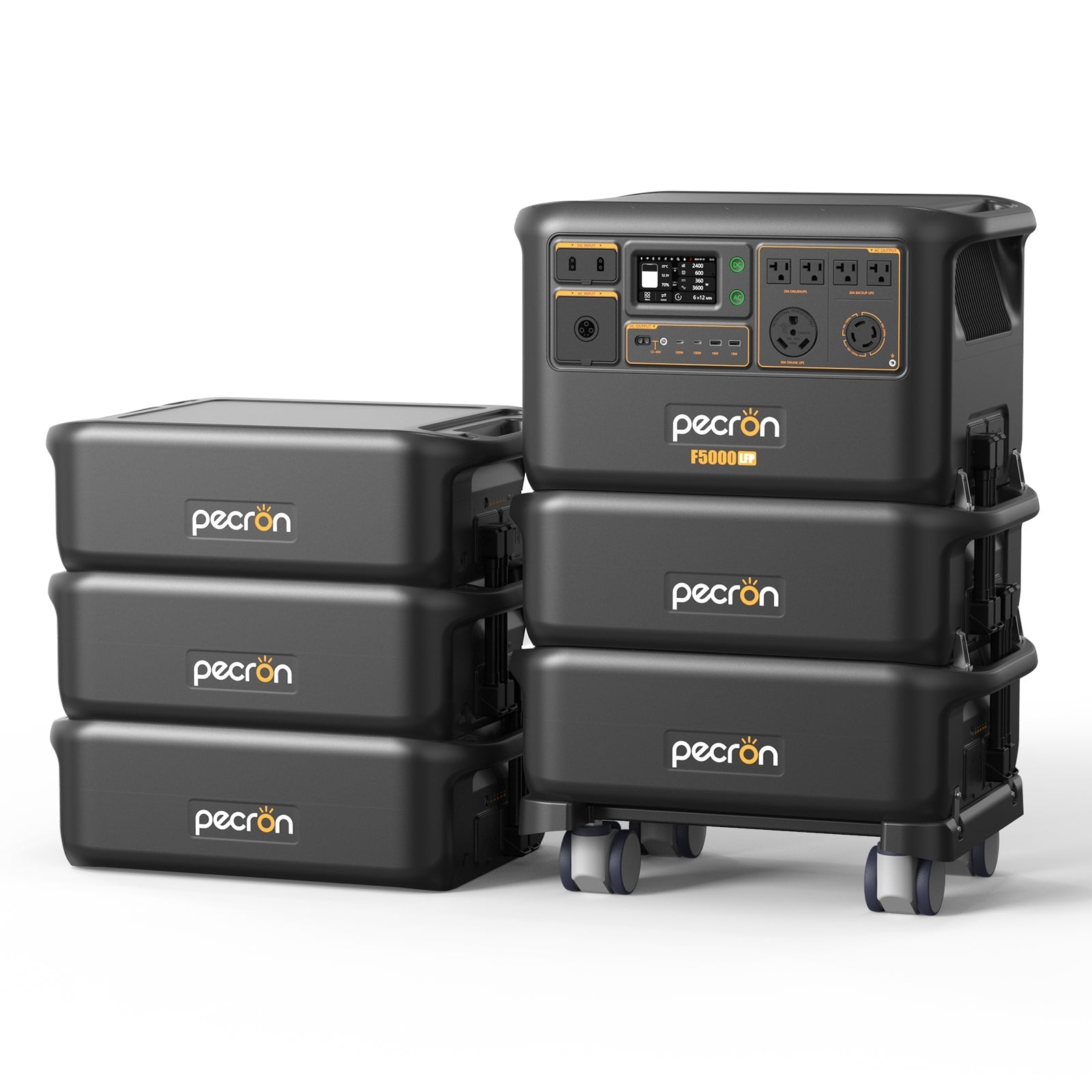 PECRON FP5000-48V 5120Wh Expansion Battery - Home Power Tech
