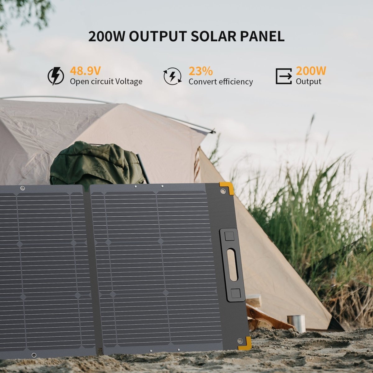 PECRON PV200 200W Portable Solar Panel Waterproof IP67 - Home Power Tech