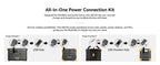 PECRON U20 Universal Cable Kit with 17 Different Adapter Cables for Power Station, Solar Panel - Home Power Tech