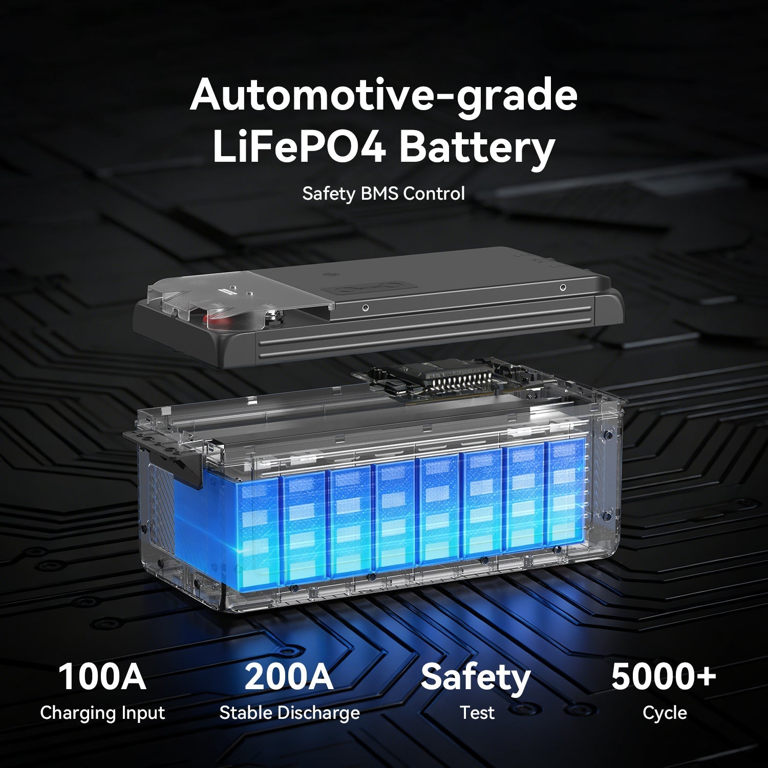 PECRON WB12200 Lithium 12V 200Ah Deep Cycle LiFePO4 Battery - Home Power Tech