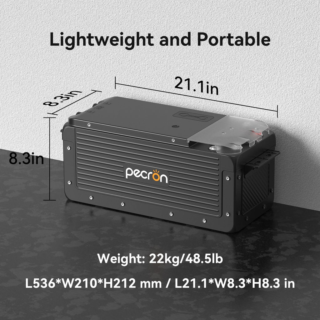 PECRON WB12200 Lithium 12V 200Ah Deep Cycle LiFePO4 Battery - Home Power Tech