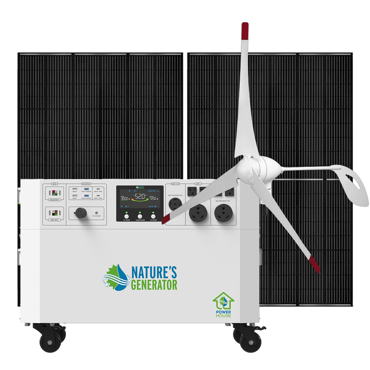 Powerhouse Gen 2 Solar and Wind Generator - Home Power Tech