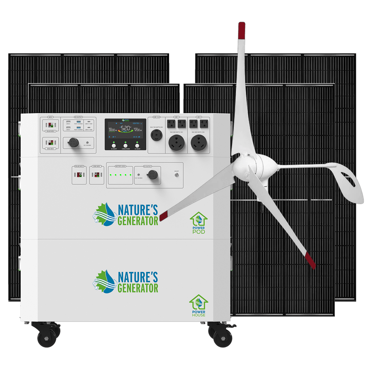 Powerhouse Gen 2 Solar and Wind Generator - Home Power Tech