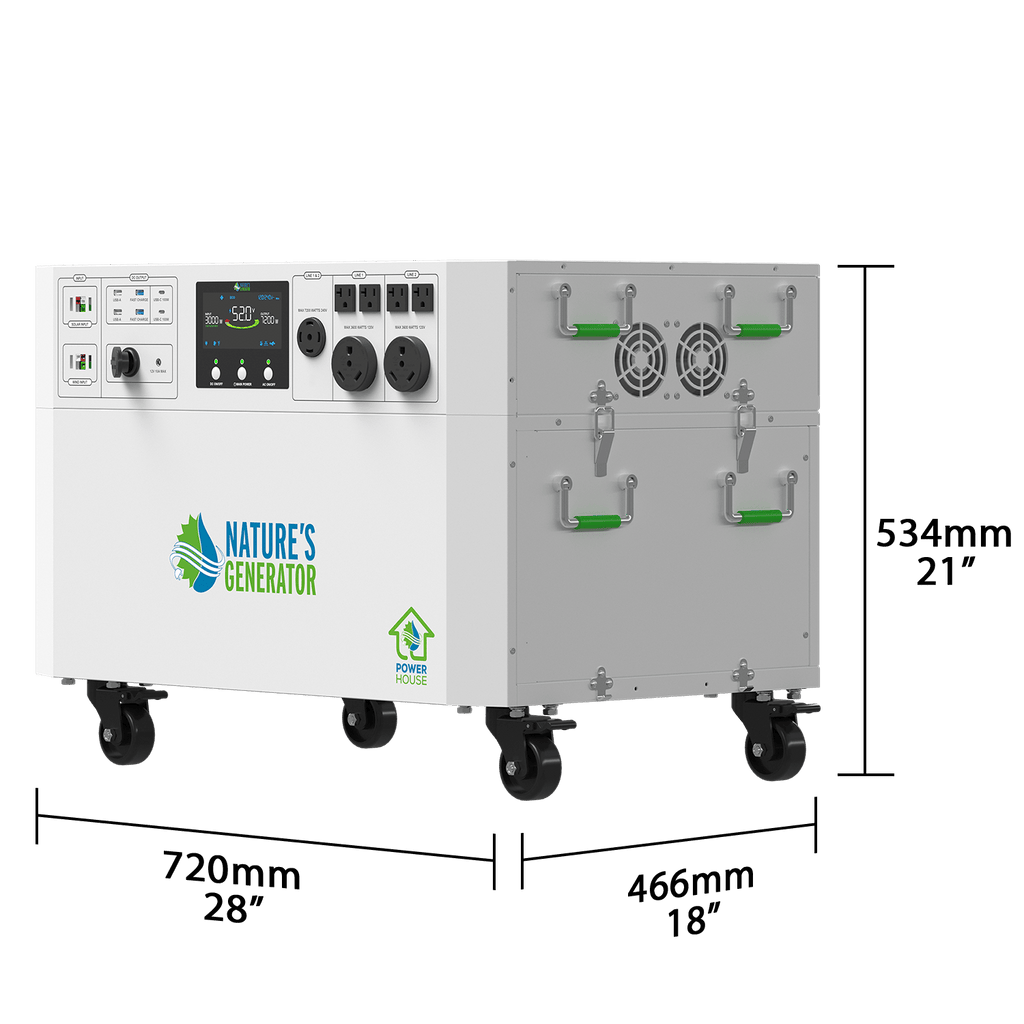 Powerhouse Gen 2 Solar Generator and Transfer Switch - Home Power Tech