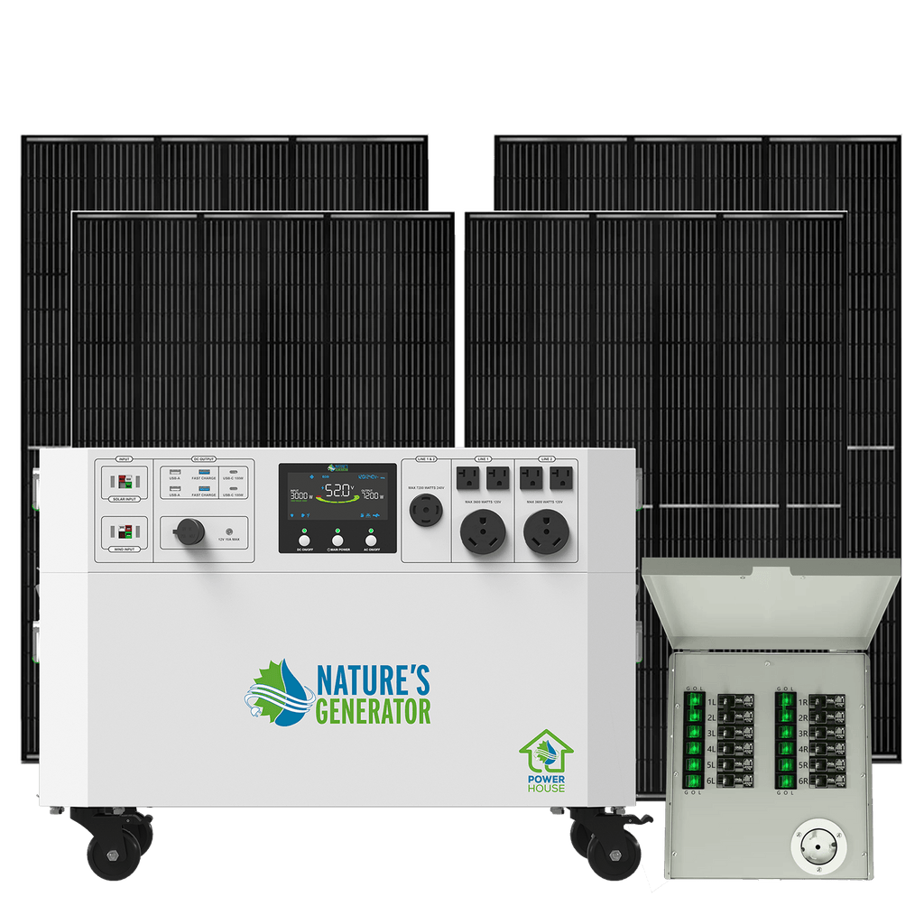 Powerhouse Gen 2 Solar Generator and Transfer Switch - Home Power Tech