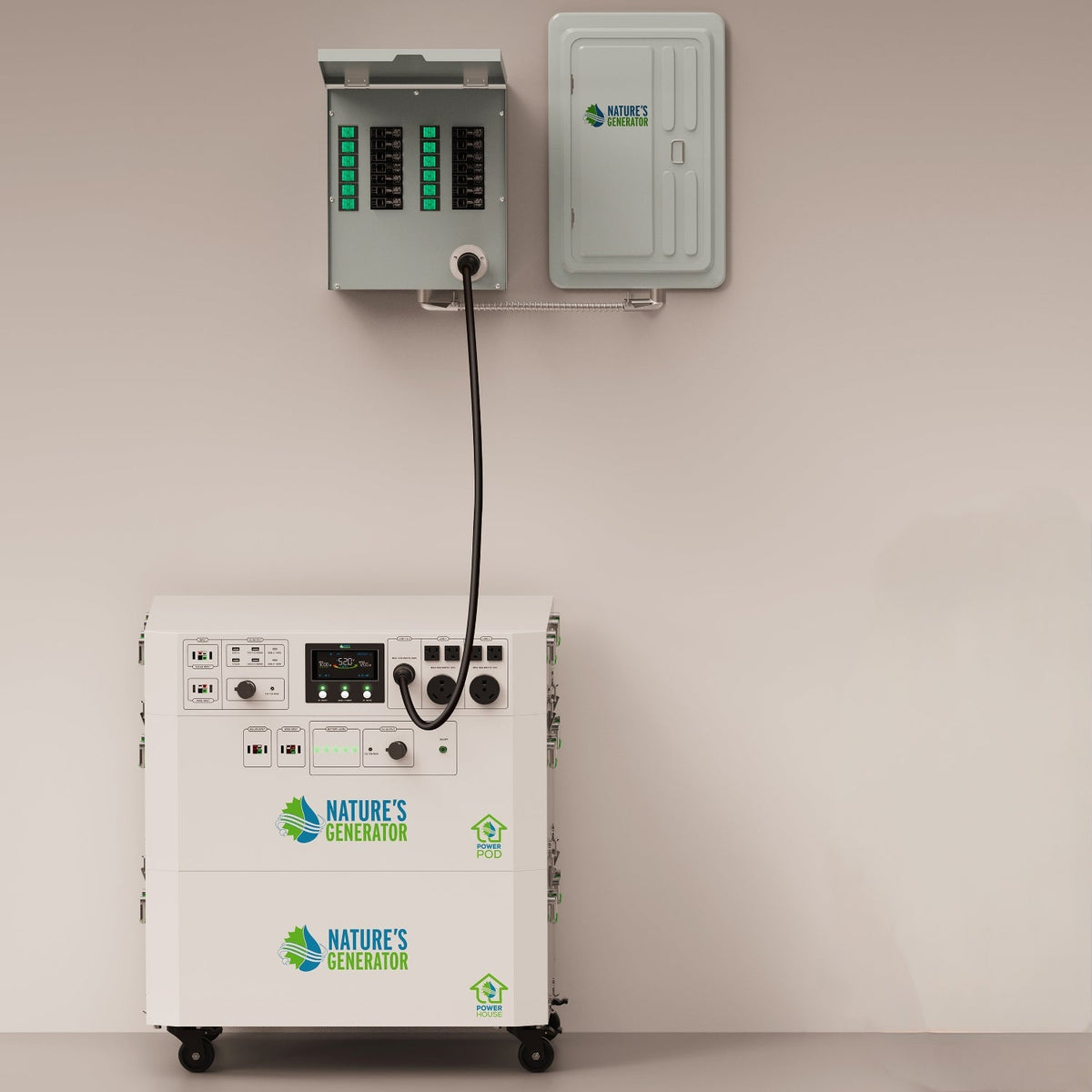 Powerhouse Gen 2 Solar Generator and Transfer Switch - Home Power Tech