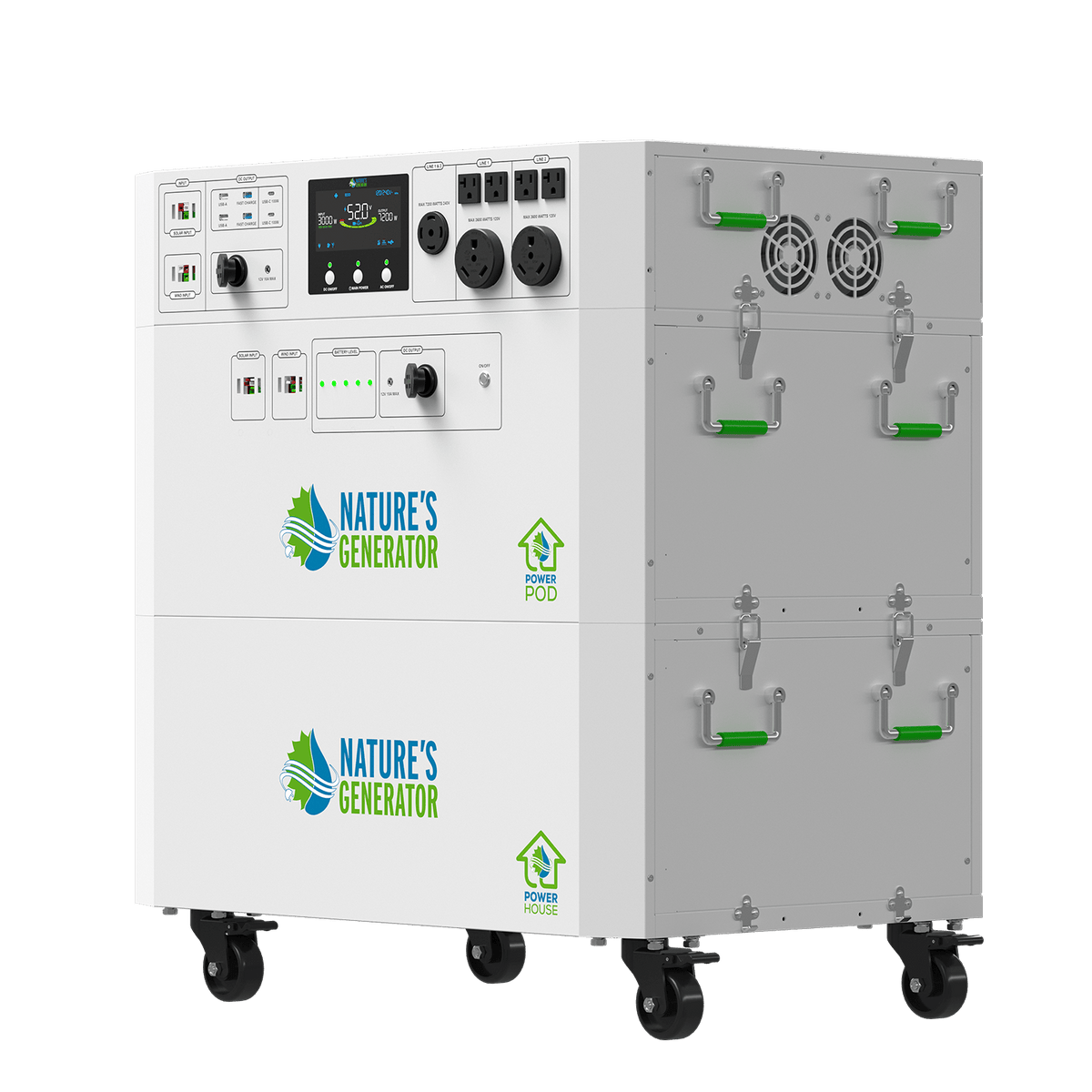 Powerhouse Gen 2 Solar Generator and Transfer Switch - Home Power Tech