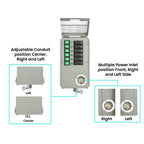 Refurbished - 120V 30A 6-Circuit Non-Automatic Transfer Switch - Home Power Tech