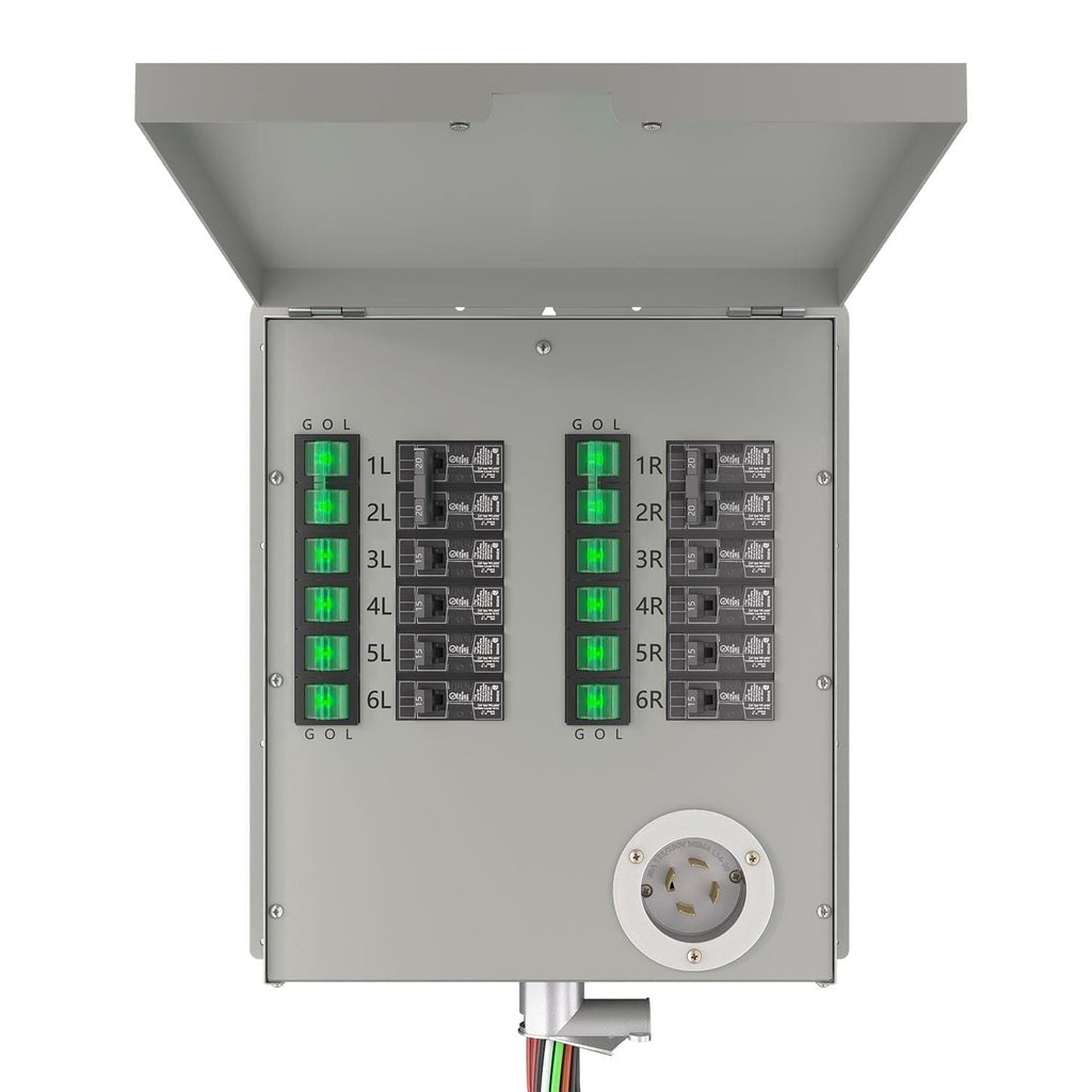 Refurbished - Nature's Generator 120/240V 30A 12-Circuit Non-Automatic Transfer Switch - Home Power Tech