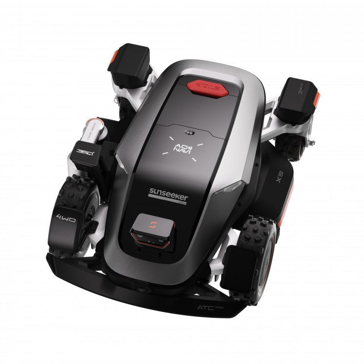 Sunseeker X9 Plus Robotic Lawn Mower For 6 Acre Lawns AI Powered With OmniSight AI Sensor Fusion - Home Power Tech