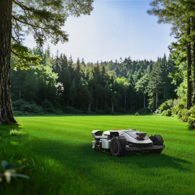 Sunseeker X9 Plus Robotic Lawn Mower For 6 Acre Lawns AI Powered With OmniSight AI Sensor Fusion - Home Power Tech
