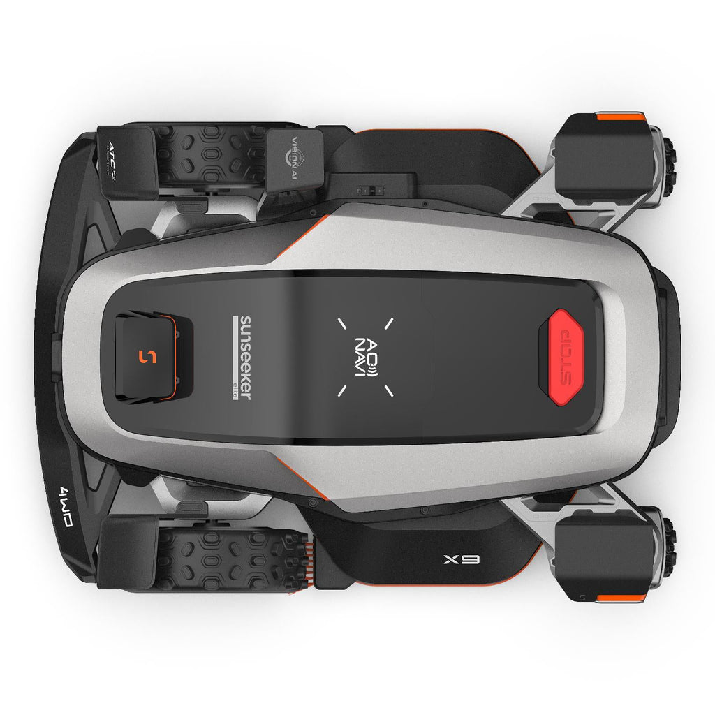 Sunseeker X9 Robotic Lawn Mower With OmniSight 360 Navigation For Large Lawns Up To 3 Acres - Home Power Tech