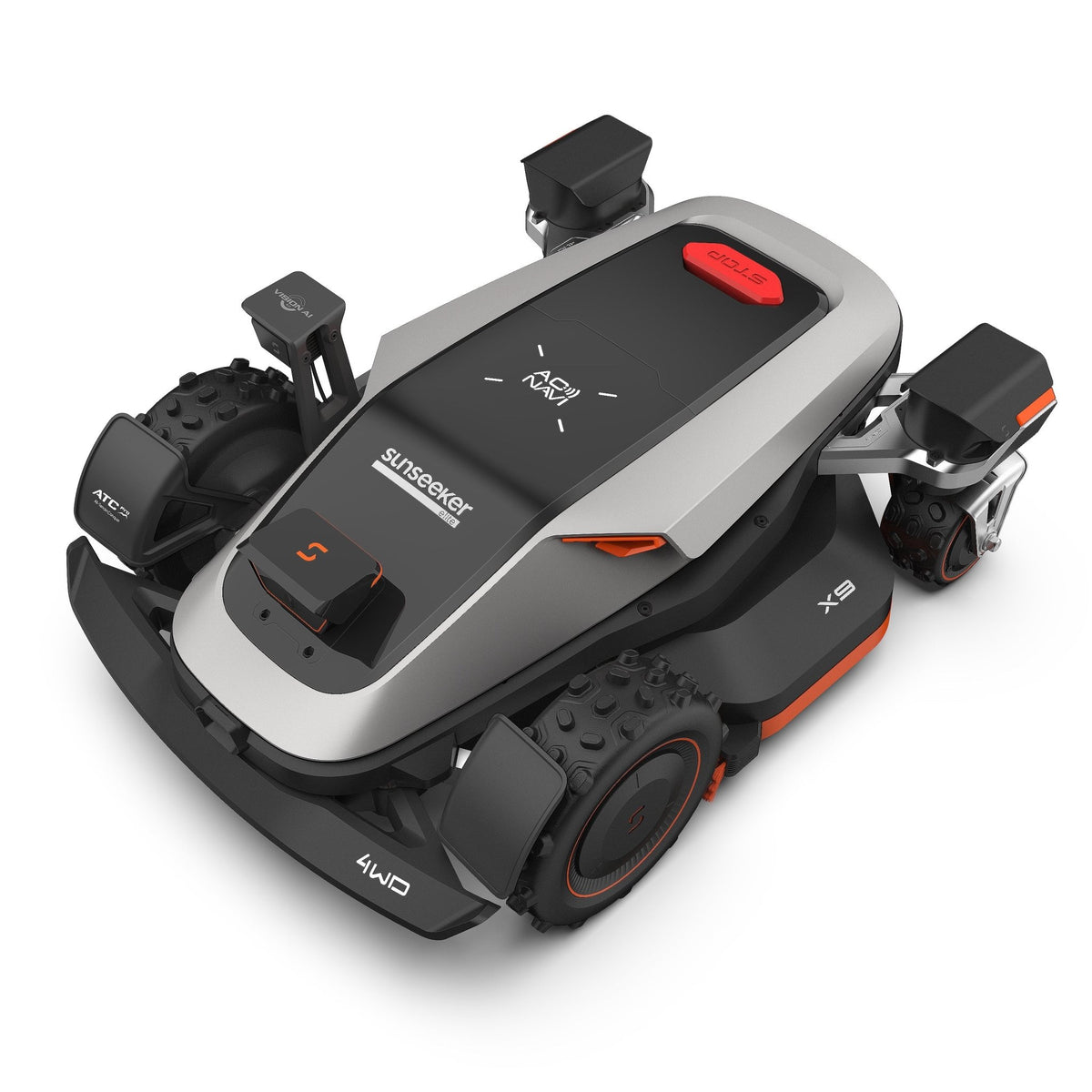 Sunseeker X9 Robotic Lawn Mower With OmniSight 360 Navigation For Large Lawns Up To 3 Acres - Home Power Tech