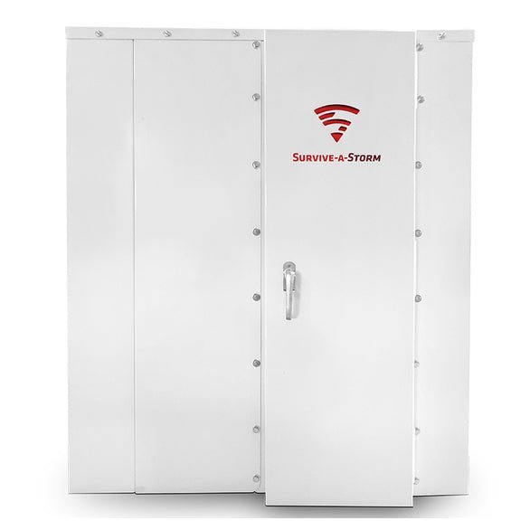 Survive - A - Storm Panel 6x4 – 8 - Person Steel Shelter - Home Power Tech
