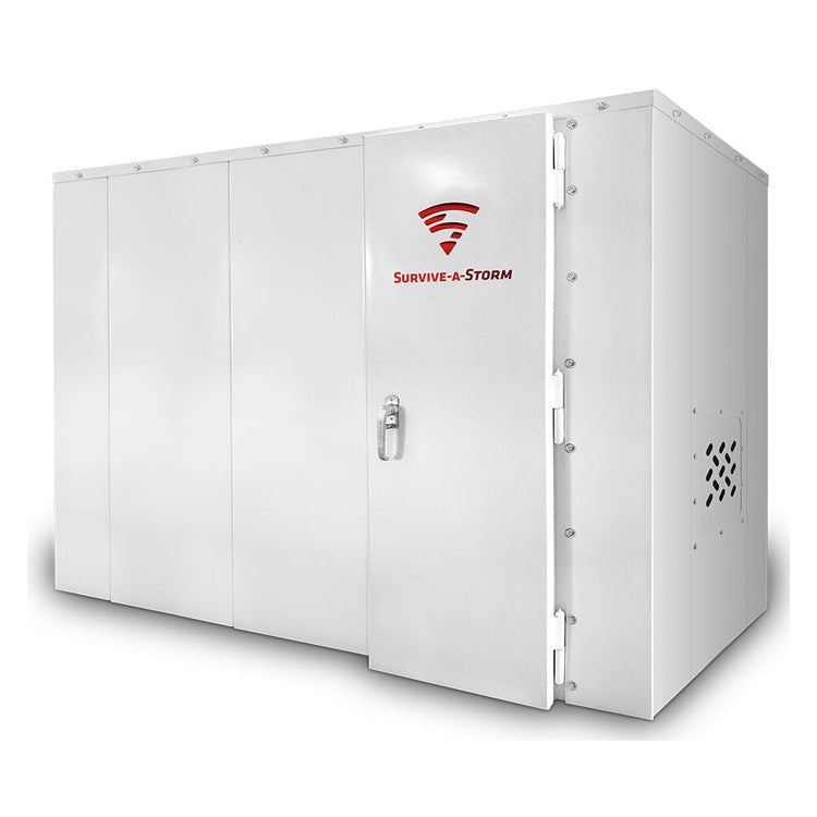 Survive - A - Storm Panel 8x4 – 10 - Person Steel Shelter - Home Power Tech