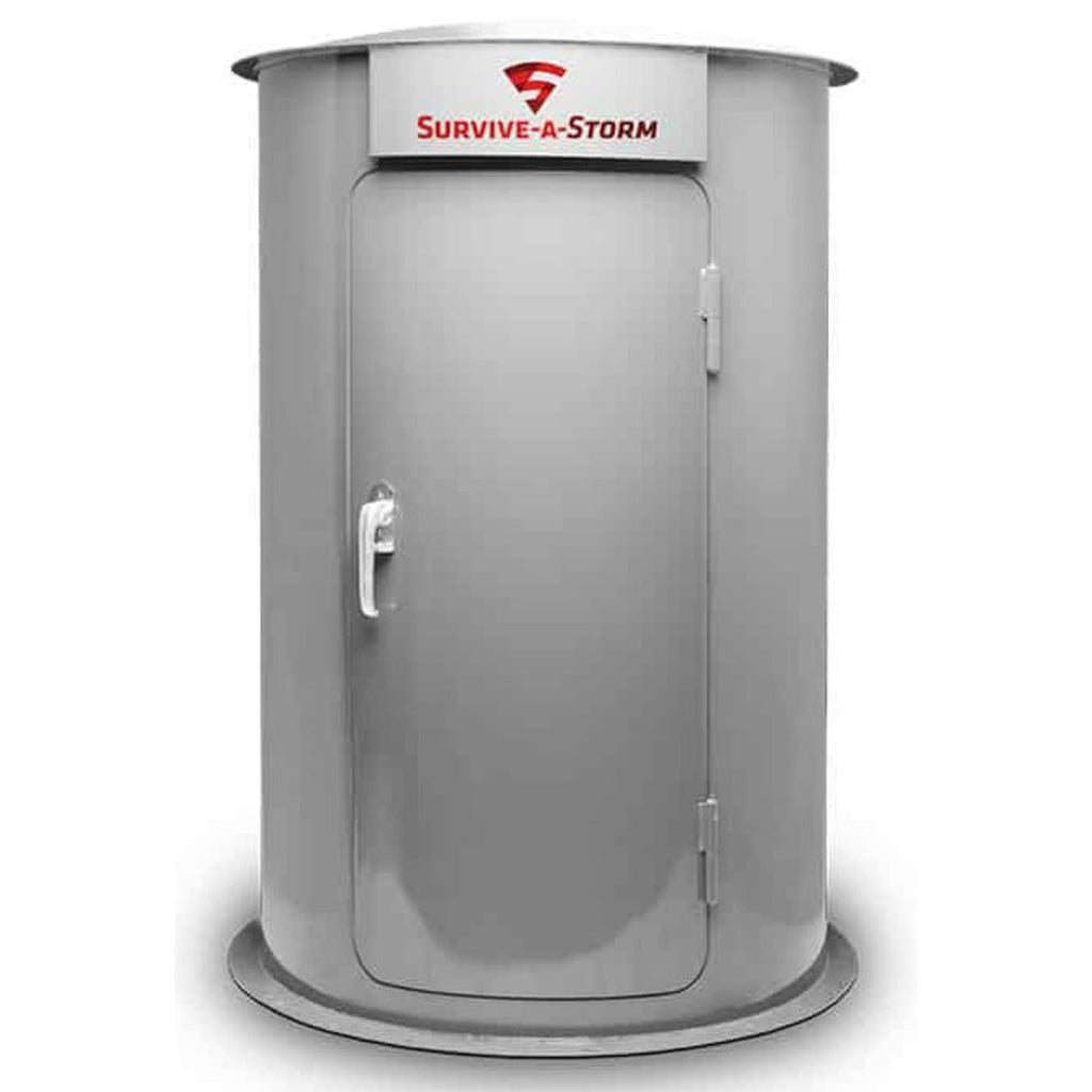 Survive - A - Storm TwisterPod - 4 - Person Tornado Steel Shelter Kit - Home Power Tech