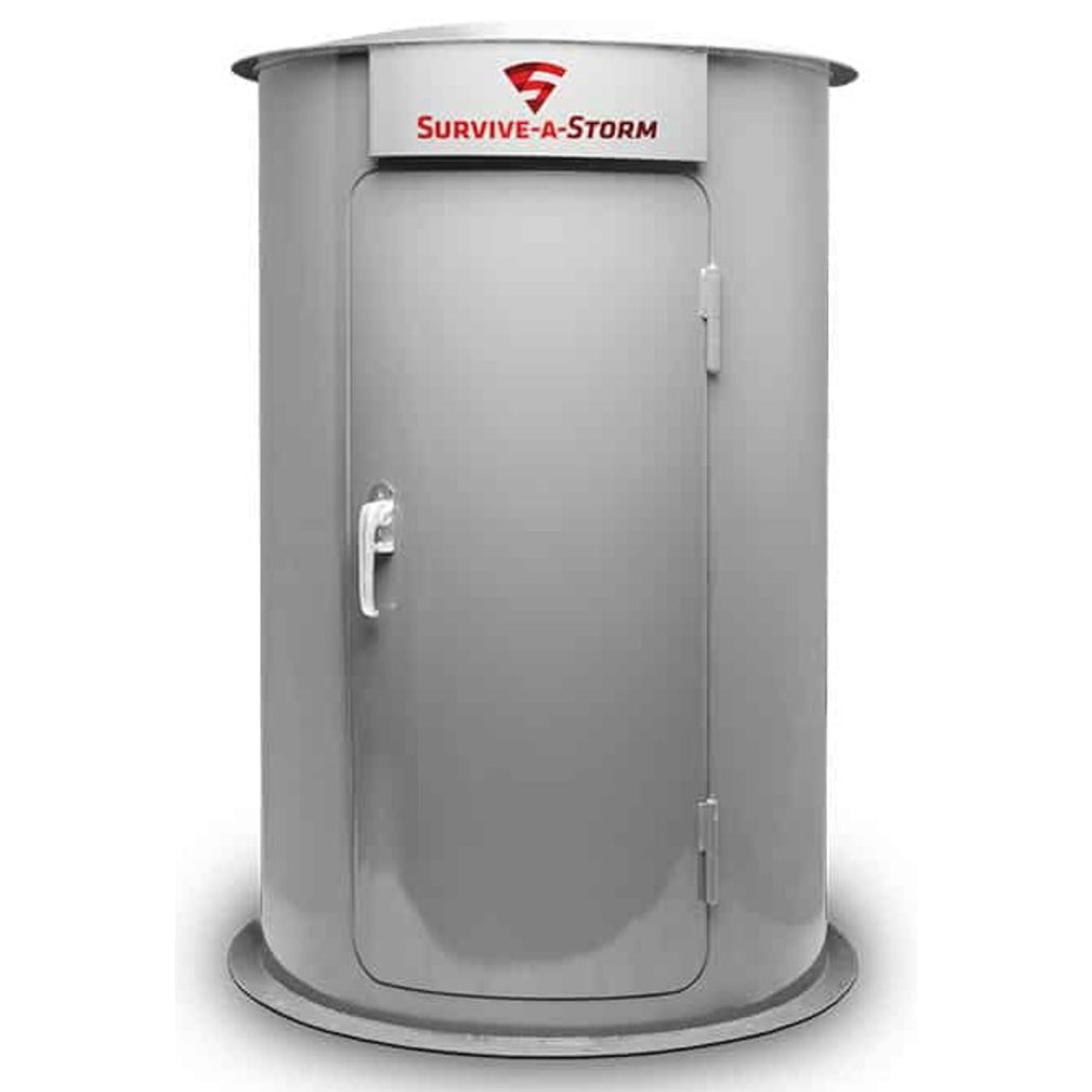 Survive - A - Storm TwisterPod - 4 - Person Tornado Steel Shelter Kit - Home Power Tech
