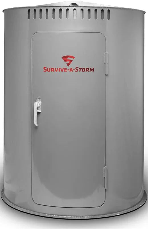 Survive - A - Storm TwisterPod Max - 6 - Person Steel Shelter - Home Power Tech