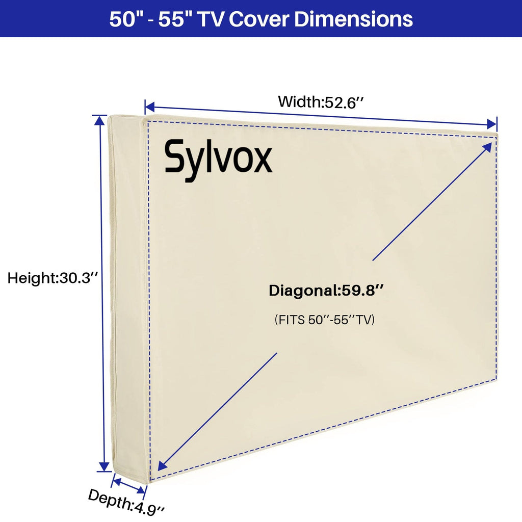 Waterproof Outdoor TV Cover 55" - Home Power Tech