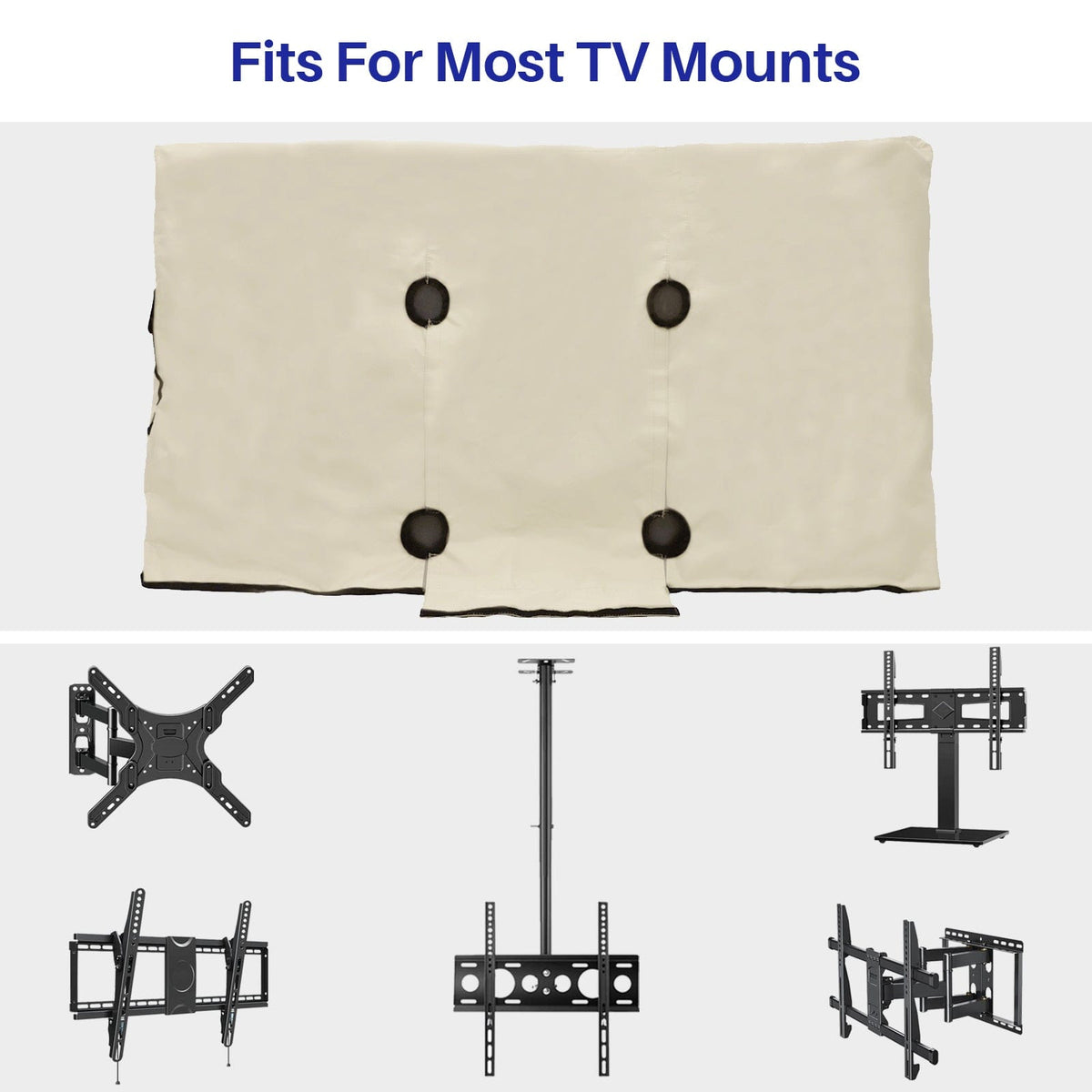 Waterproof Outdoor TV Cover 55" - Home Power Tech
