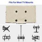 Waterproof Outdoor TV Cover 65" - Home Power Tech